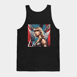 Taylor Swift vintage dnd style art Tank Top